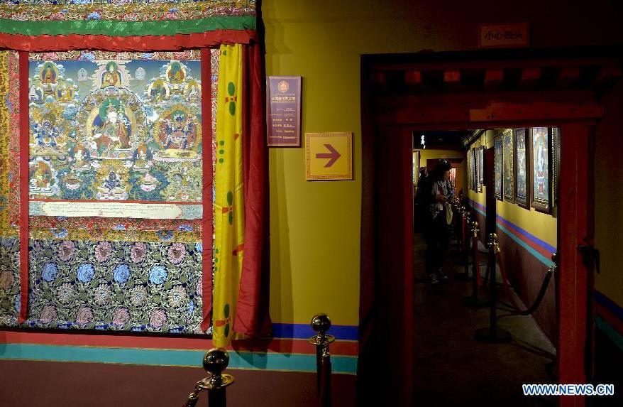 Thangka art festival held in Lhasa