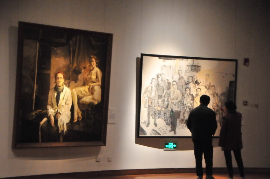 Exhibition showcases painter Lin Fengmian's art life