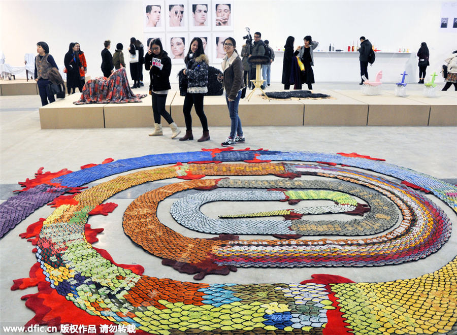 Creative designs create splash in Shanghai art center