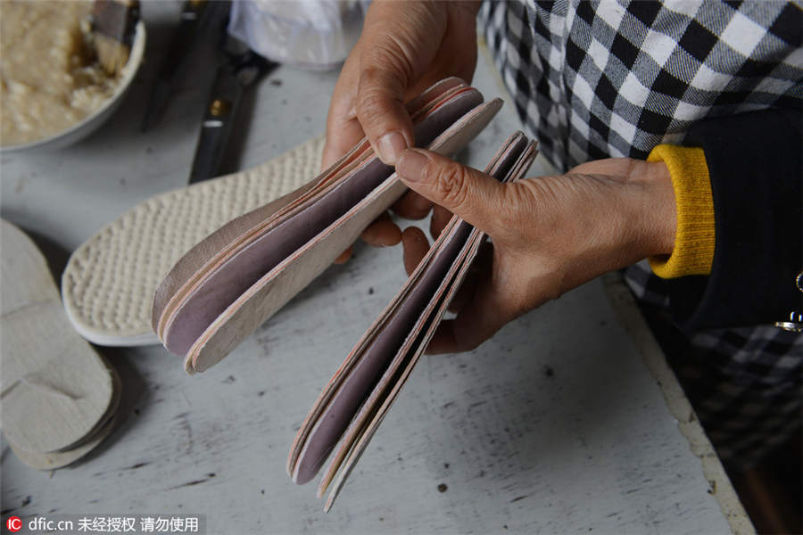 Preserving the ancient craft of cloth shoes