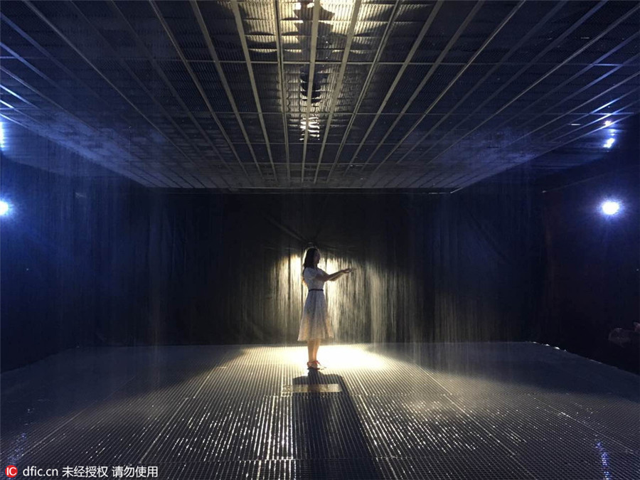 Rain Room: A summer escape in Beijing