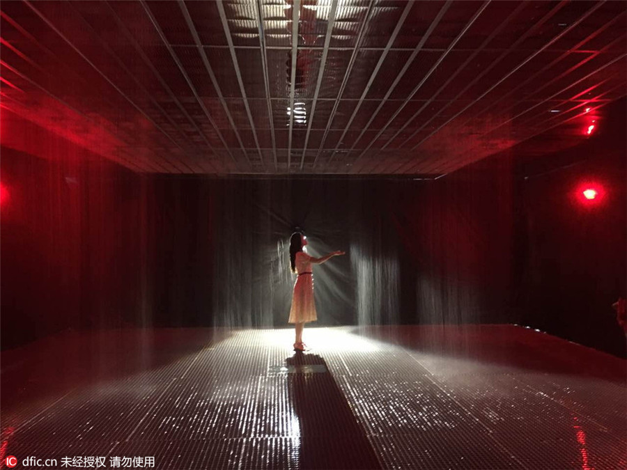 Rain Room: A summer escape in Beijing