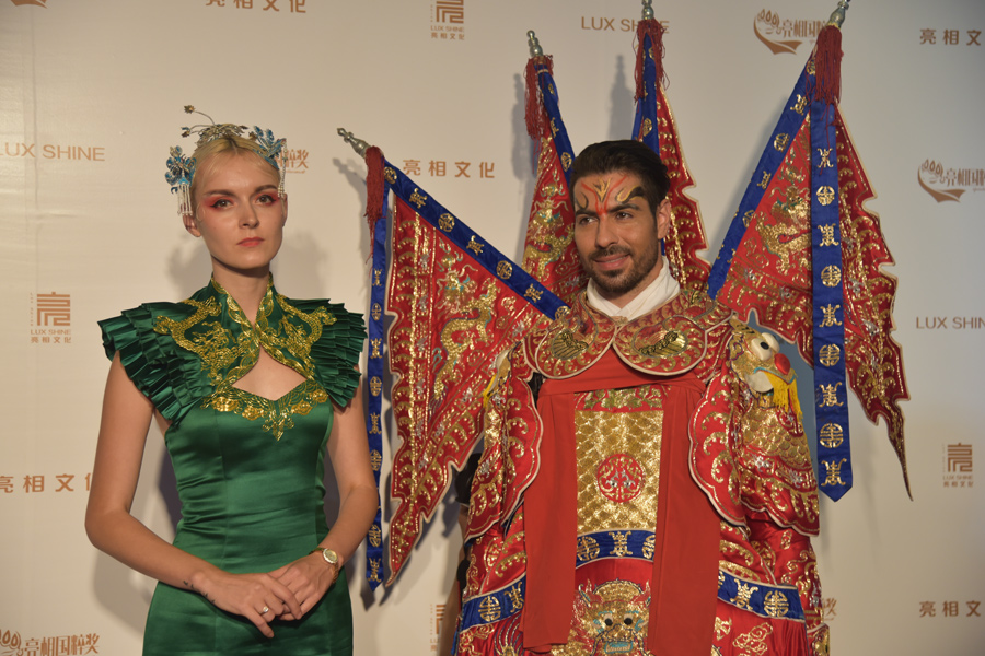 Peking Opera or fashion show?