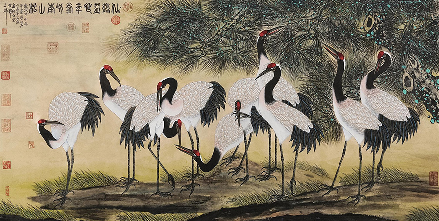 'Born in China' in Chinese paintings