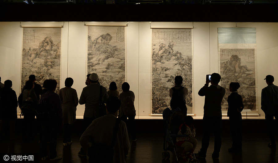 Palace Museum showcases monk artists' works