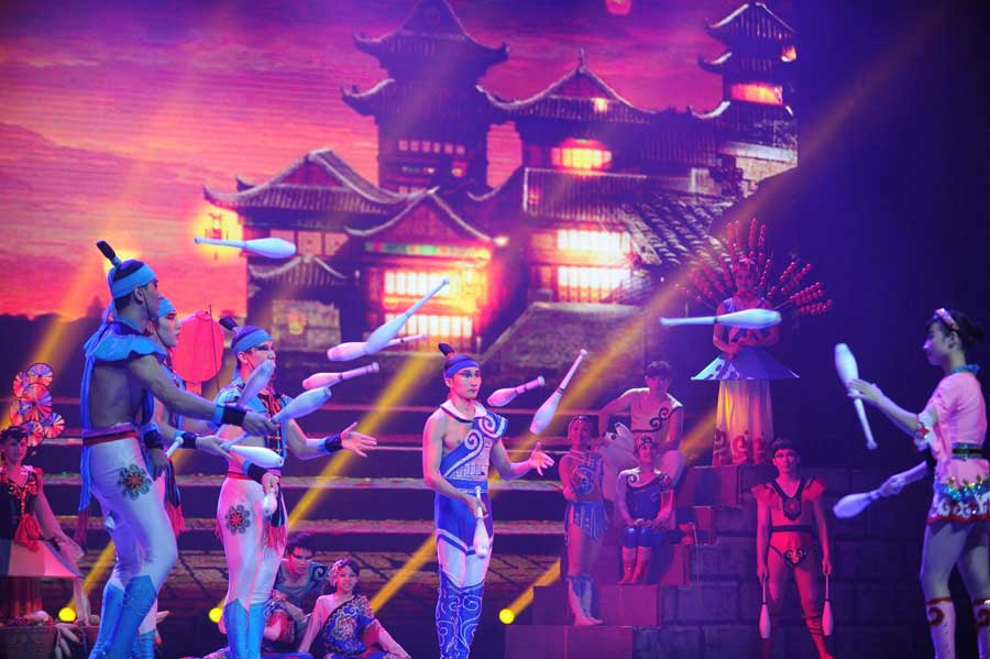 Chongqing hosts national acrobatics competition