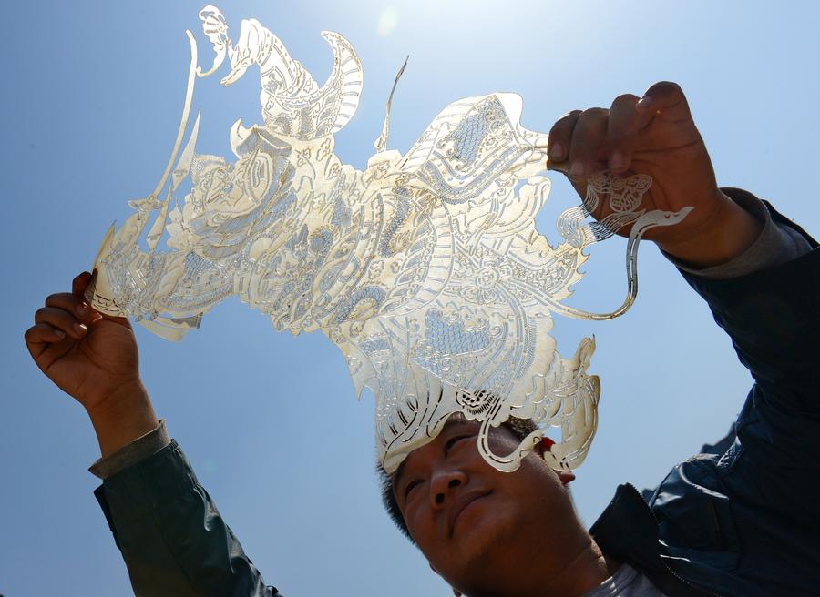 Shadow puppet studio in Hebei