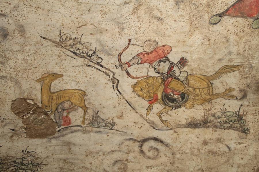 Yuan Dynasty fresco tomb excavated in Shaanxi