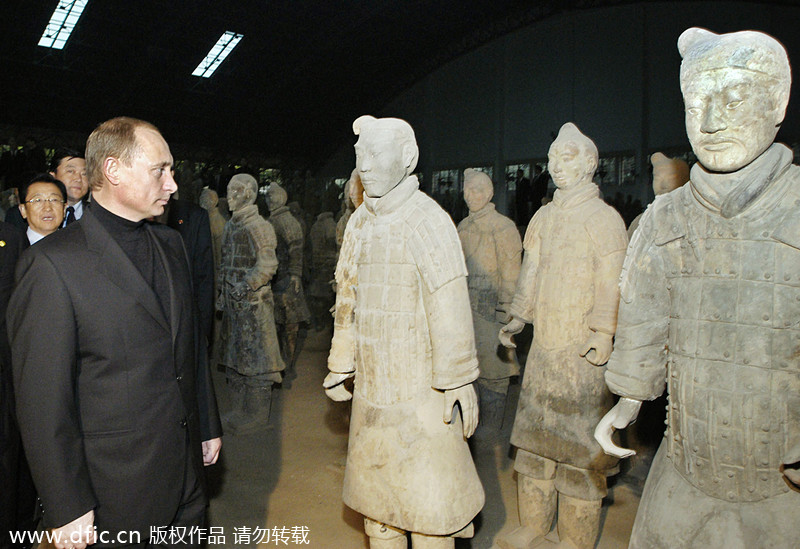 Heads of state show you around Xi'an