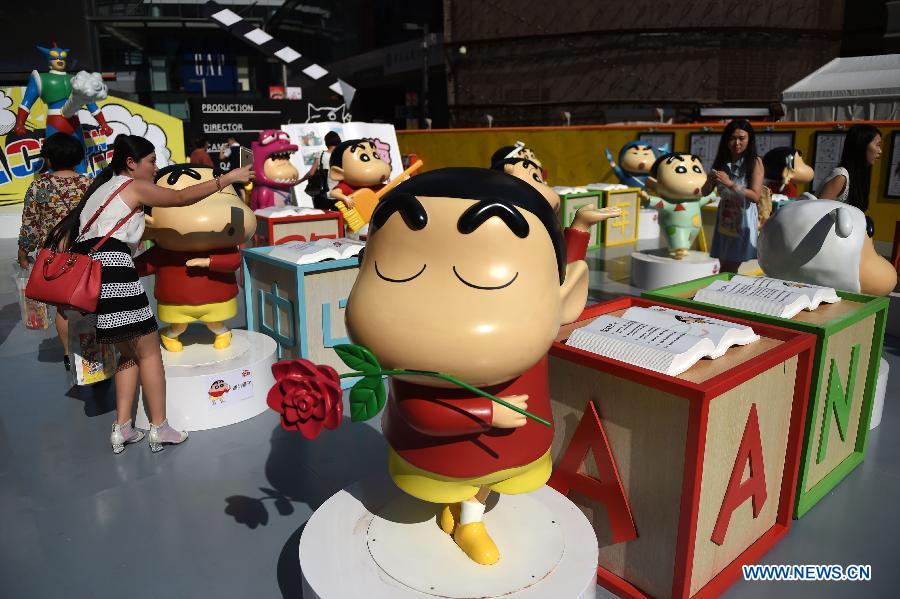 Crayon Shin-chan Cartoon exhibition to meet public in NE China