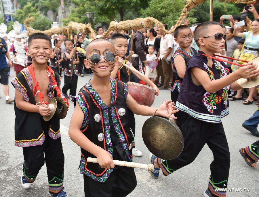 Yang'esha Cultural Festival marked in SW China's Guizhou