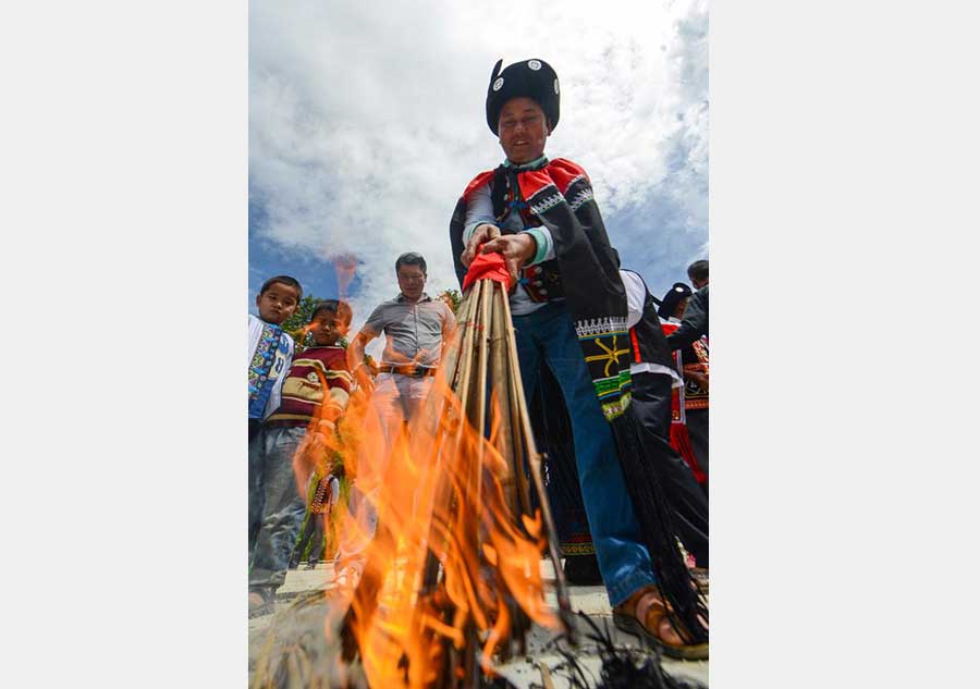 Torch Festival kicks off in China's Guangxi