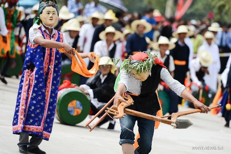 Traditional 'Anzhaonadun' festival celebrated in Qinghai