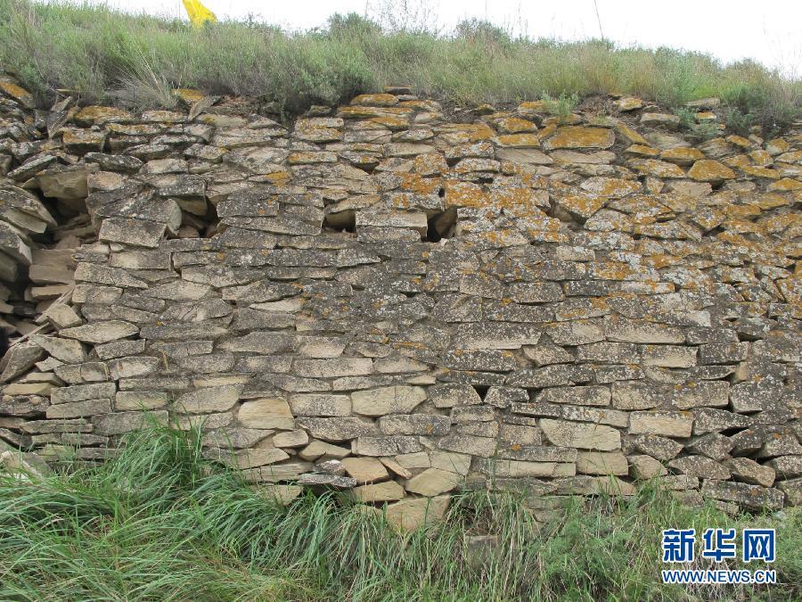 'God's eyes' appear on wall of Shimao Historic Site