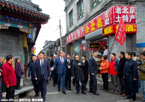 Netherlands' king receives Dutch rabbit with Chinese characteristics