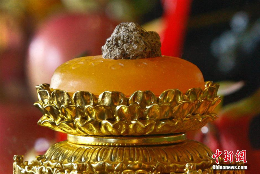 Buddha's relic enshrined at Nanjing temple