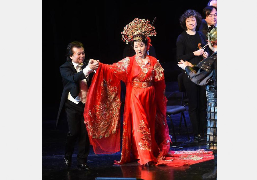 Opera 'Mulan' starts tour along historical Silk Road