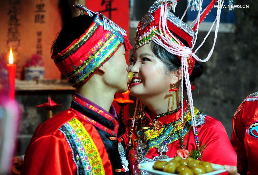 She ethnic people hold wedding ceremony in E China