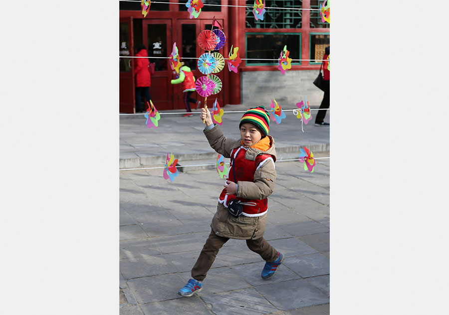 Folk activities celebrate Start of Spring in Beijing