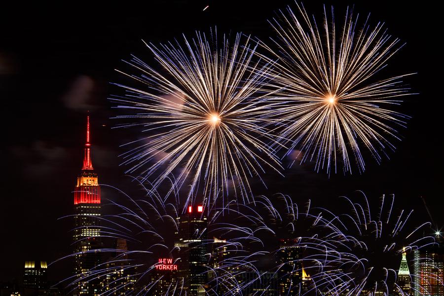 Chinese New Year celebrated with fireworks in New York