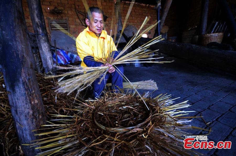 Century-old mill yields camellia oil the old-fashioned way