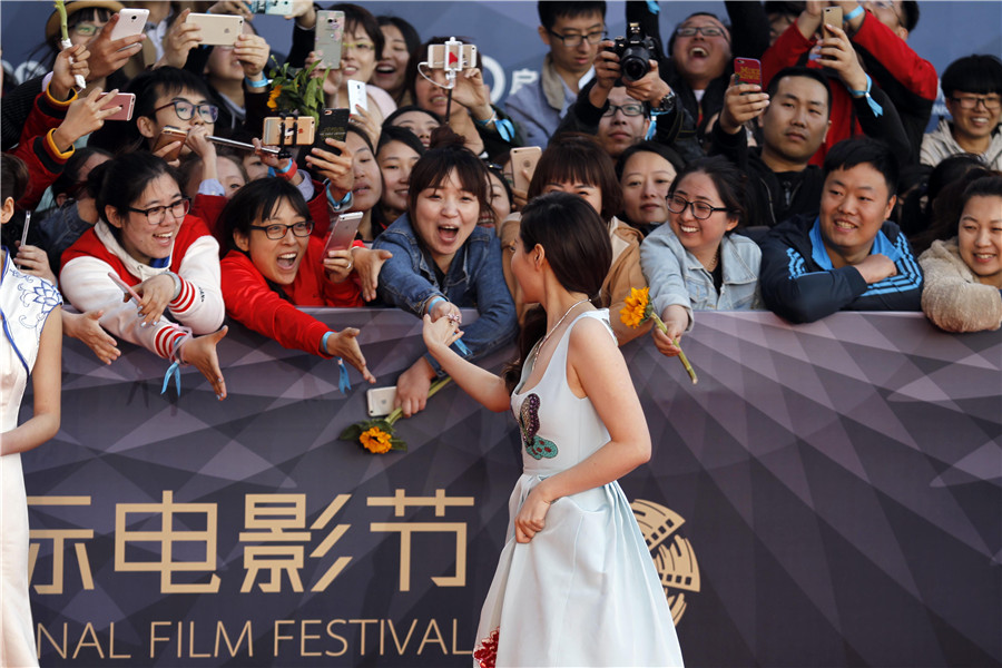 Stars gather at the 6th Beijing International Film Festival