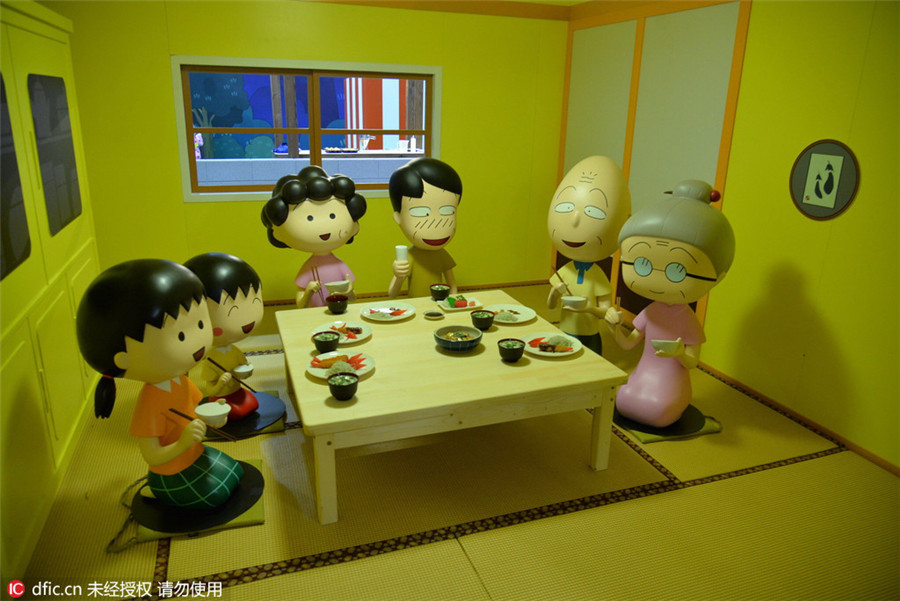 Chibi Maruko-chan 25th anniversary exhibition in Macao