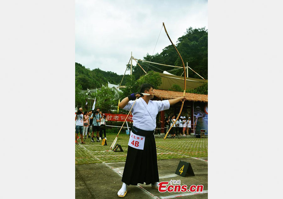 Cross-Straits archery contest held in E China