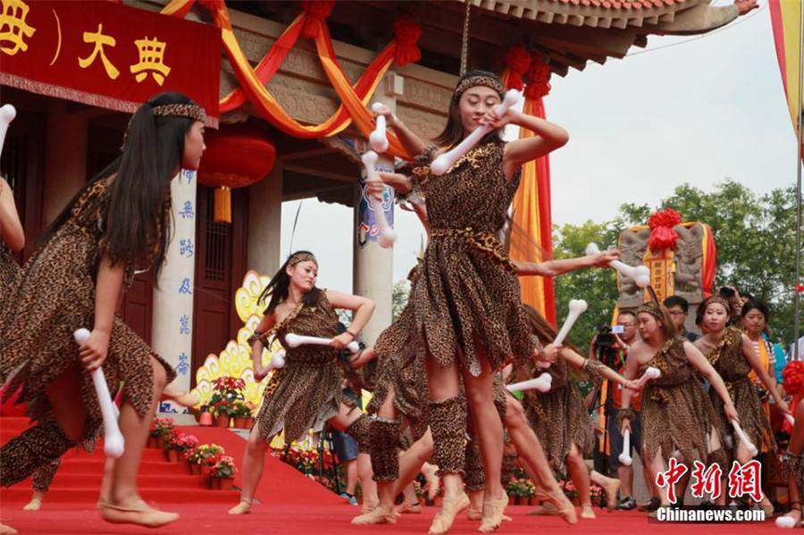 Sacrifice ceremony for Queen Mother of the West held in NW China