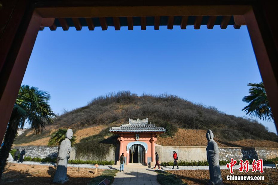 Underground palace of Jingling Mausoleum reopens in C China