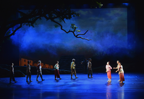 Dance drama 'Jinggang, Jinggang' kicks off in Beijing