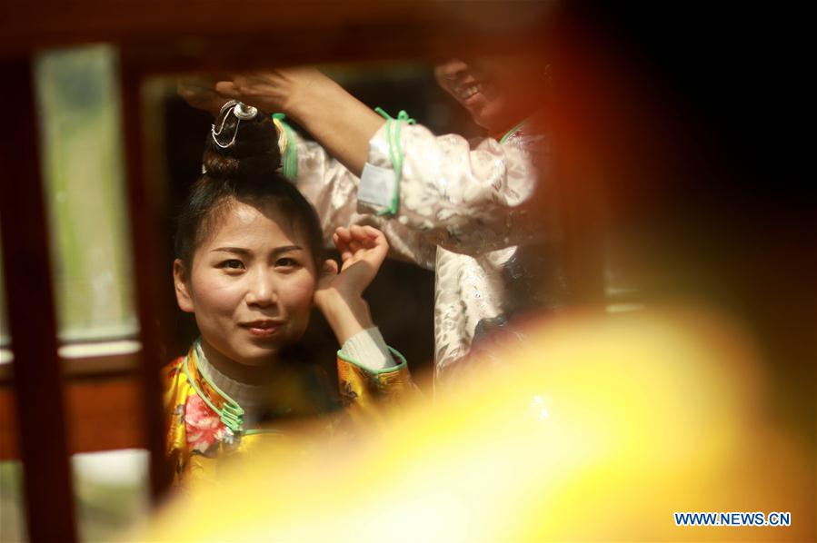 People of Miao ethnic group celebrate ‘Chixin’ festival in SW China