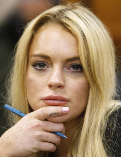 Distraught Lindsay Lohan sentenced to 90 days jail