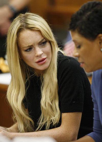 Distraught Lindsay Lohan sentenced to 90 days jail