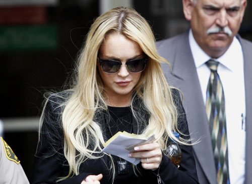 Distraught Lindsay Lohan sentenced to 90 days jail