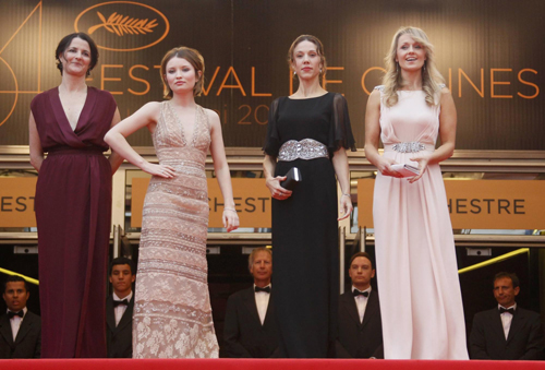 The screening of the film 'Sleeping Beauty' at the 64th Cannes Film Festival