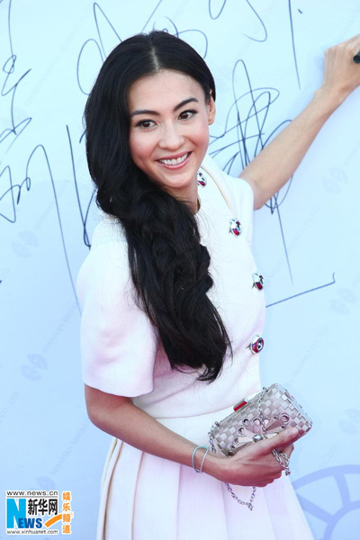 Cecilia Cheung in Beijing after marital troubles