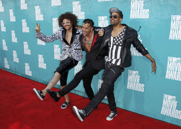 Celebrities attend 2012 MTV Movie Awards in Los Angeles