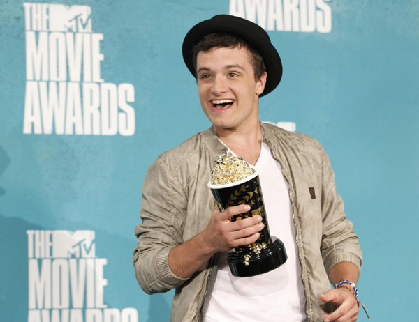 Celebrities attend 2012 MTV Movie Awards in Los Angeles