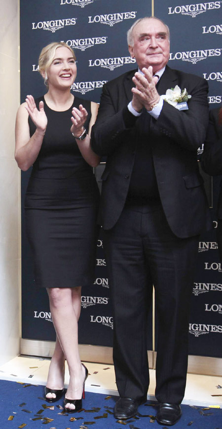 Kate Winslet and boyfriend in Hong Kong