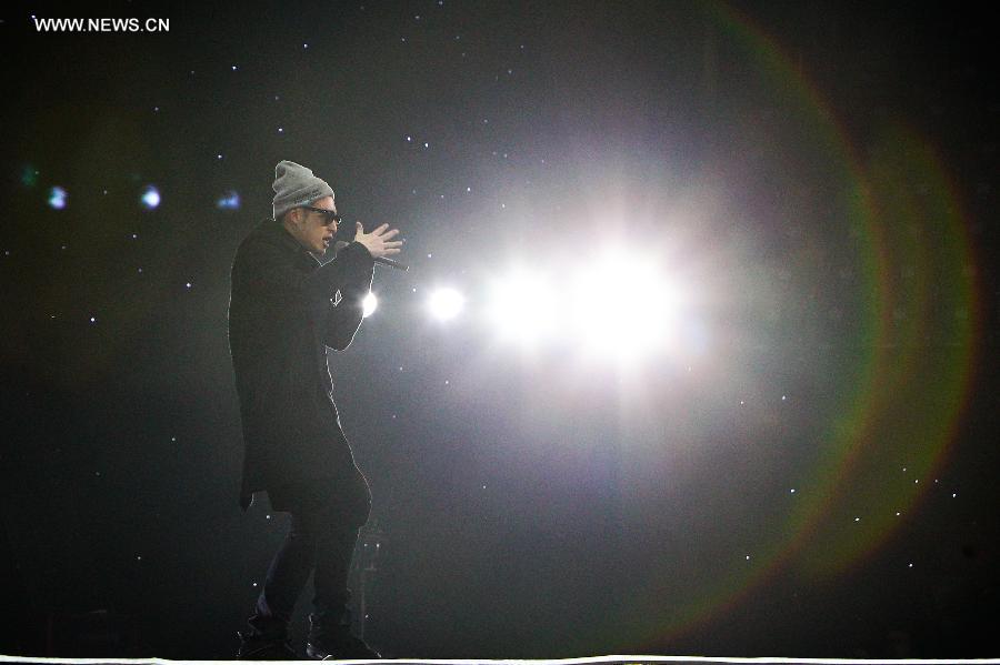 Rehearsal of CCTV's 2013 New Year Gala held in Beijing