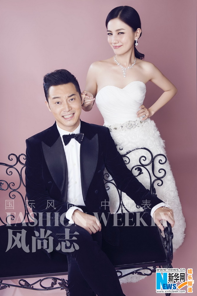 Sha Yi and his wife Hu Ke cover Fashion Weekly