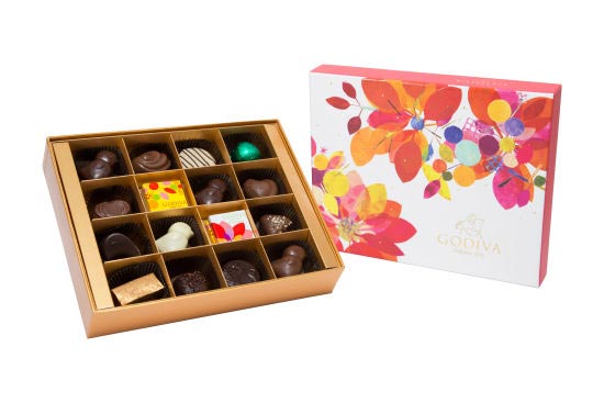 Godiva sweetens spring