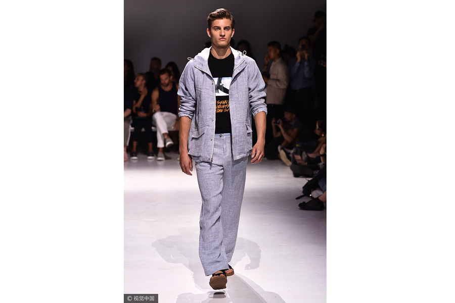 2018 New York menswear fashion show:Parke and Ronen