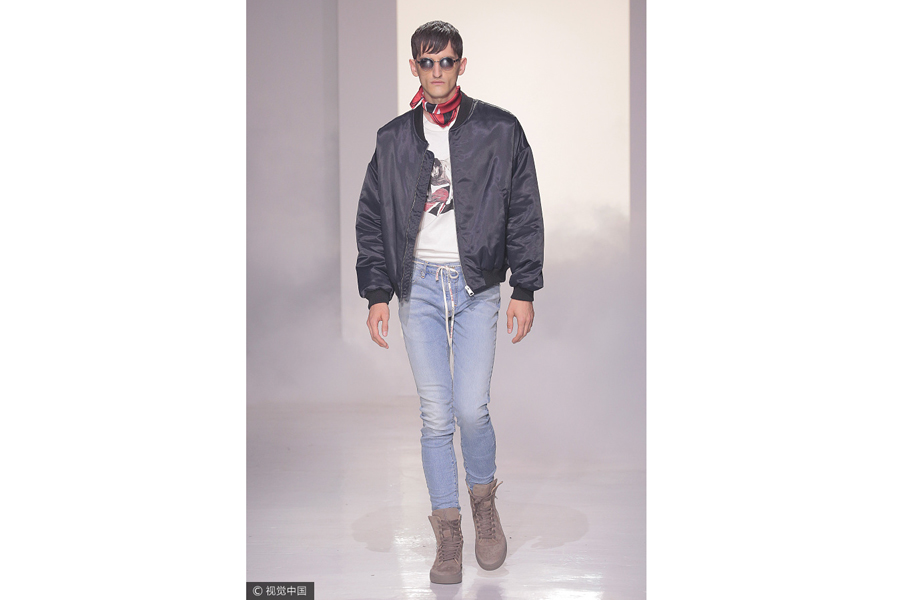 2018 New York menswear fashion show: Represent brand show