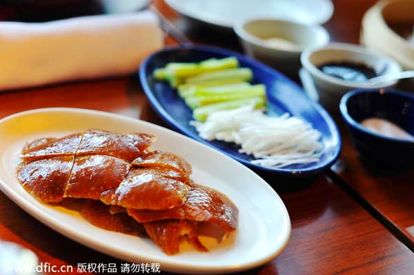 Top 5 roast duck restaurants in Beijing