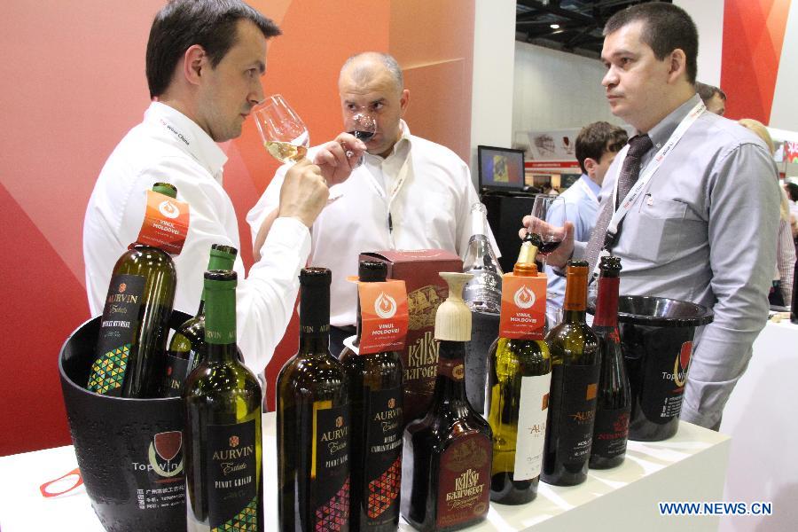 Expo of Top Wine China 2015 held in Beijing