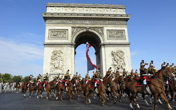 France marks Bastille Day with military parade