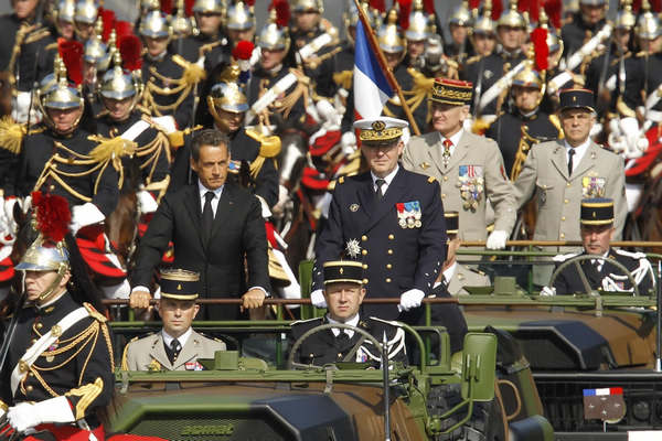 France marks Bastille Day with military parade