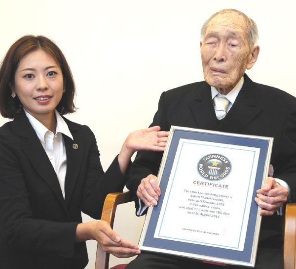 111-year-old recognized as oldest living man